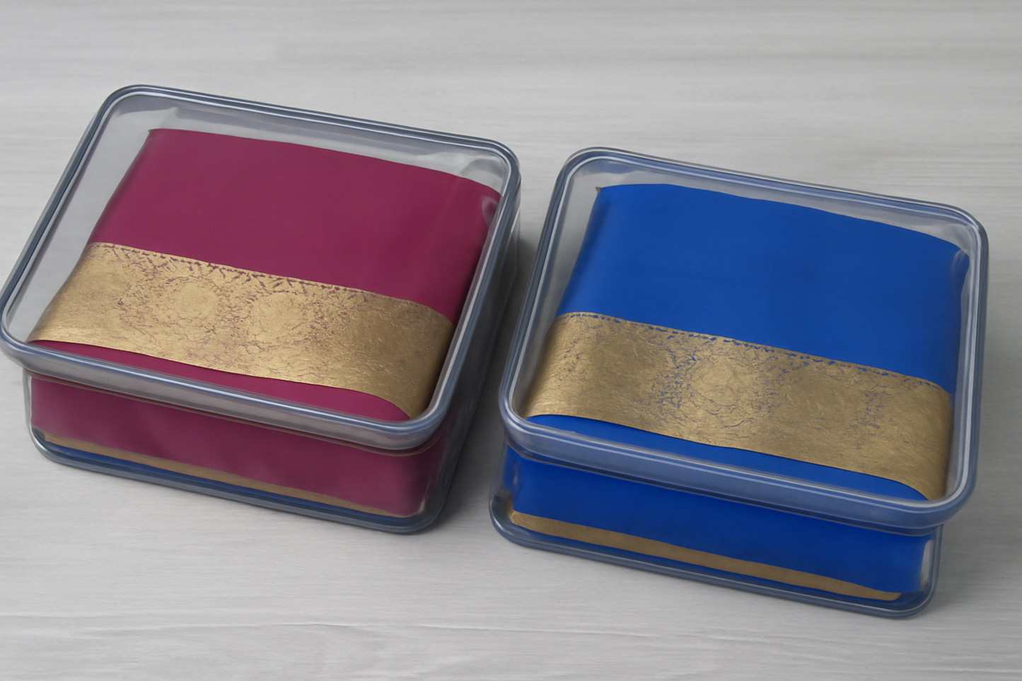Transparent Saree Storage Bags – Pack of 2