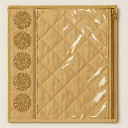 Premium Embroidered Saree Cover (Pack of 2)