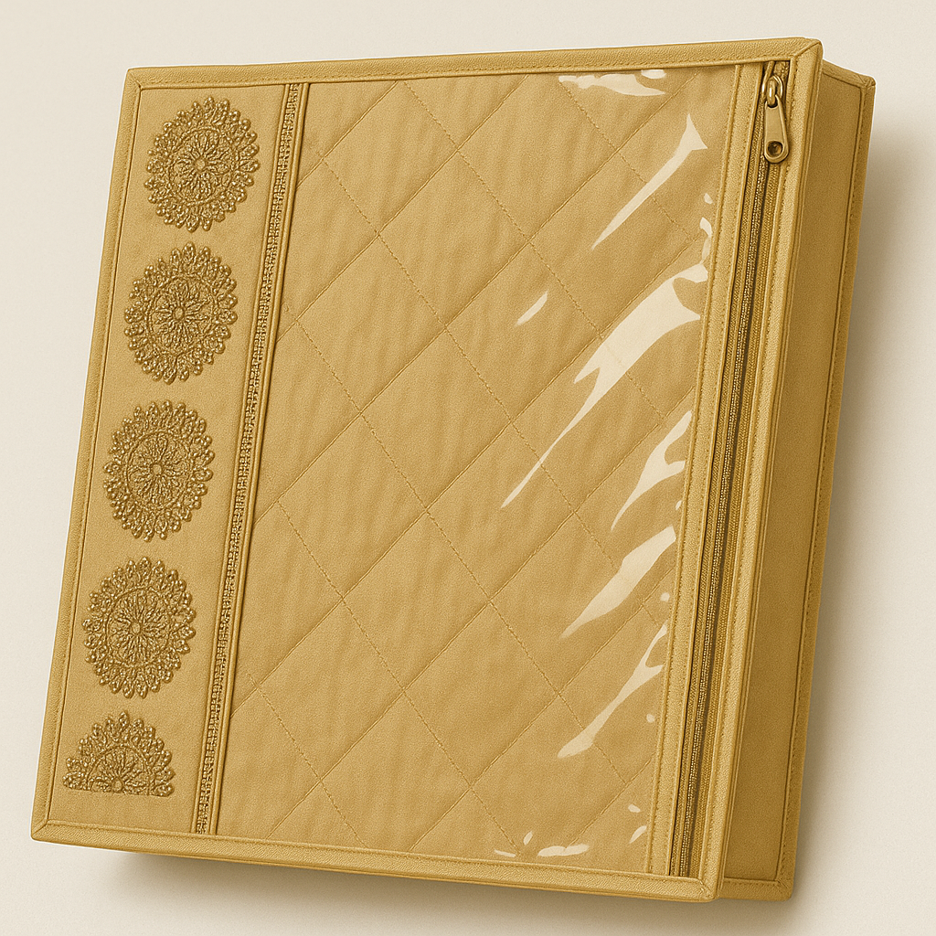 Premium Embroidered Saree Cover (Pack of 2)