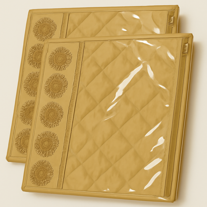 Premium Embroidered Saree Cover (Pack of 2)